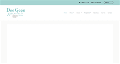 Desktop Screenshot of deegees.com