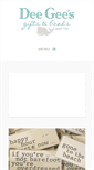 Mobile Screenshot of deegees.com